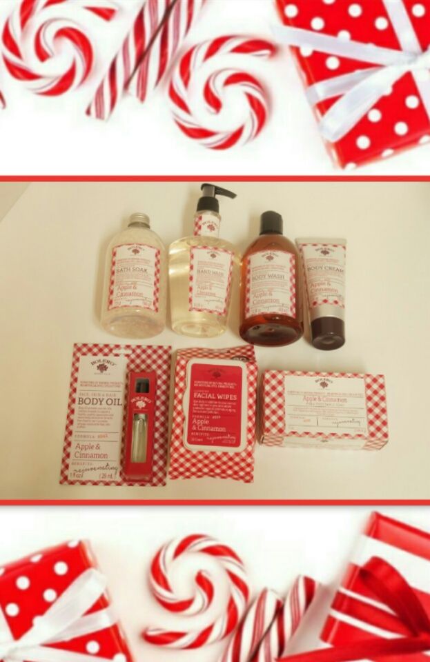 Bolero Natural Products Apple Cinnamon set /Bath / Body / Wash / Wipes / Oil / Soap / Lotion / Beauty