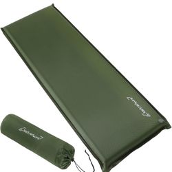 Clostnature Self Inflating Sleeping Pad for Camping - 2inch Camping Pad, Lightweight Inflatable Sleeping Mat