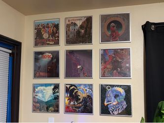 Vinyl Record display