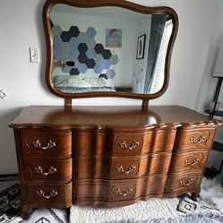 Vintage Kent Coffey “The Bordeaux” Dresser Set 