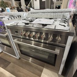 🔥 Professional Stainless Steel Gas Range 🔥