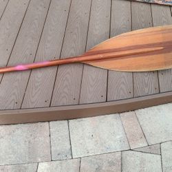 Antique Vintage Wood Paddle Oar