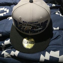 Baltimore Ravens Fitted Hat 5 7/8