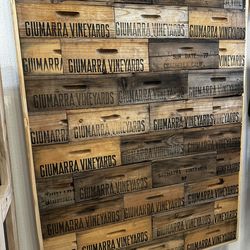 Vintage Crate Wall Art - Hand Built