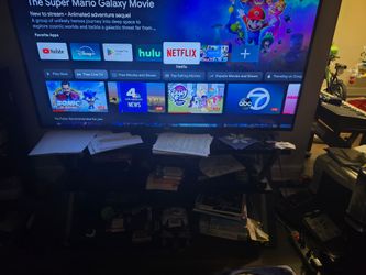 65" Philips Smart TV with entertainment center