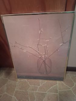 Framed Vintage Print, 22" X 28"
