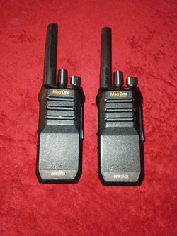 Walkie talkies