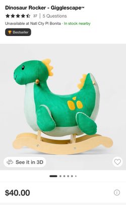 Dinosaur swing - with tag