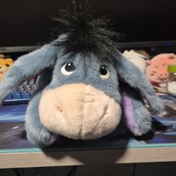 Eeyore plush Animated Talking Plush Blue Toy By Fisher Price 1999