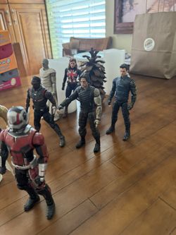 11 Marvel characters great conditions out of box asking $10 each or make a good offer