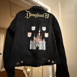 Disneyland 70th Black Jeans Jacket