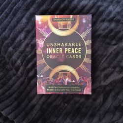 Unshakable INNER peace Oracle Deck