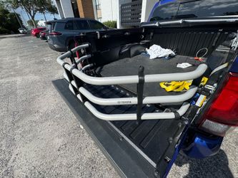 OEM Toyota Tacoma bed extender basket
