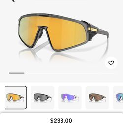 Oakley Latch Panel Sunglasses - Smoke Grey Frames