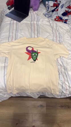 King Cultures Green Goblin Oversized Graphic T-Shirt Gray Size Large