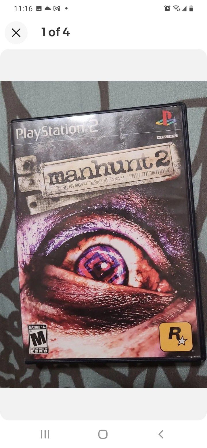 Ps2 Manhunt 2 PlayStation 2