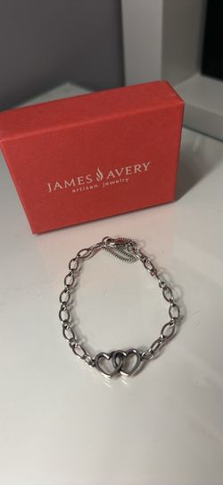 Double Heart James Avery Bracelet