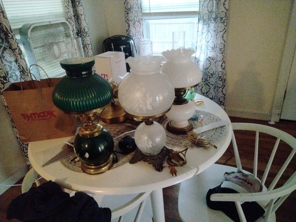 3 Antique Lamps