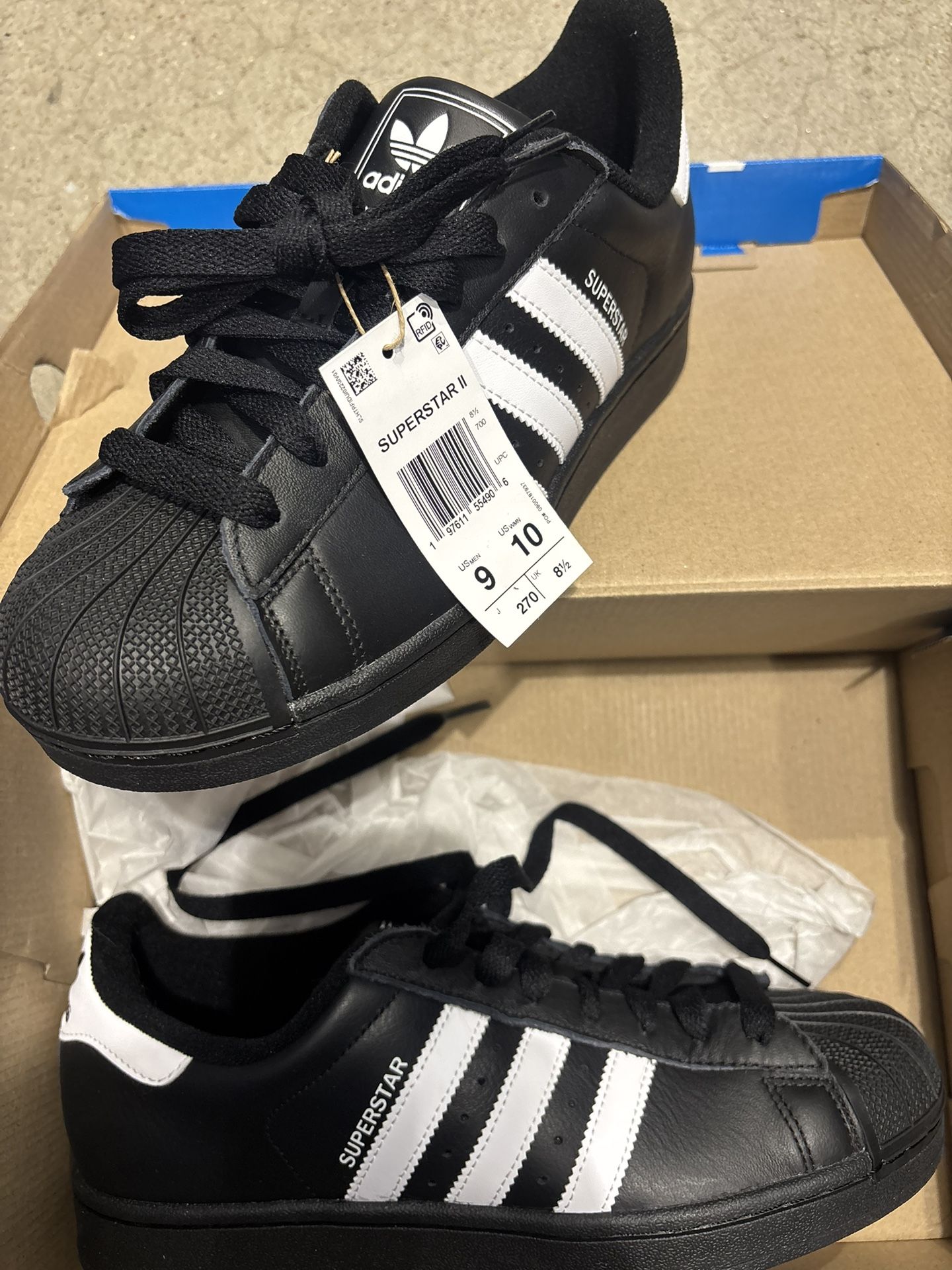 🔥 Adidas Superstar II (Multiple Sizes Available) – $80 – LOCAL ONLY