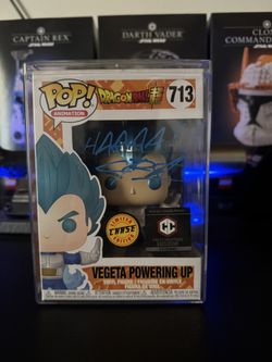 Vegeta Powering Up Chase Funko Pop