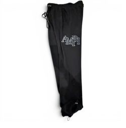Amiri Black Sweatpants with embroidery NEEED GONE