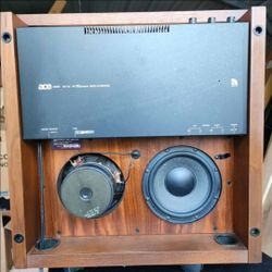Vintage Audio Pro Ace Bass B2-50 By 3Dgruppen Subwoofer Walnut