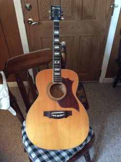 Vintage 70s Ensenada F-43 Acoustic Full Size Guitar