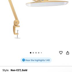 Desk Lamp with Clamp