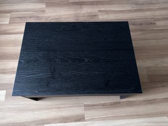 Coffee table Black adjustable Coffee Table with inbuilt storage