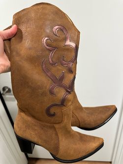 New Nine West Cowboy Boots