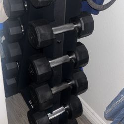 Set Of Dumbbells 