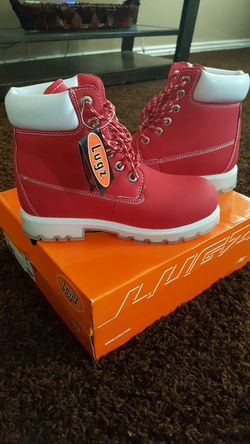 BRAND NEW RED LUGZ BOOTS
