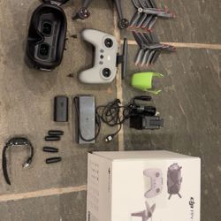 DJI FPV Combo Drone Kit – Complete Set w/ Goggles, Controller & Accessories