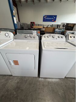 Whirlpool washer and dryer available today!