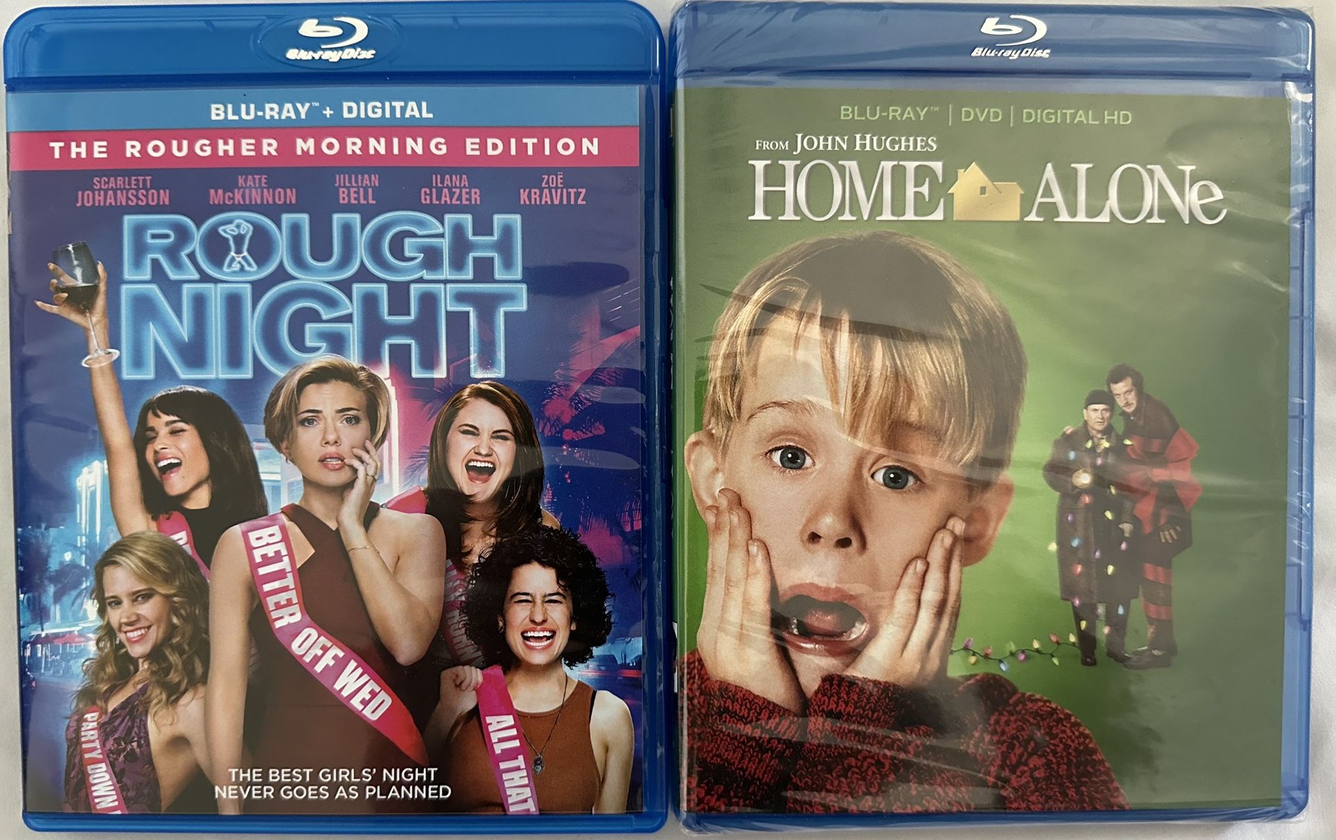 Home Alone  [Blu-ray] & Rough Night (Blu-ray)