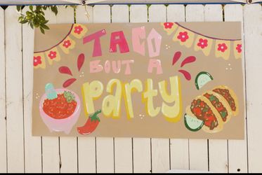 Party Custom Painted Banners