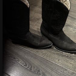 BRITO Desperado Matte Black Boots