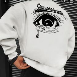 Men’s Eye Pattern Sweatshirt