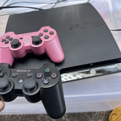 PlayStation 3 Console With 2 Controls 