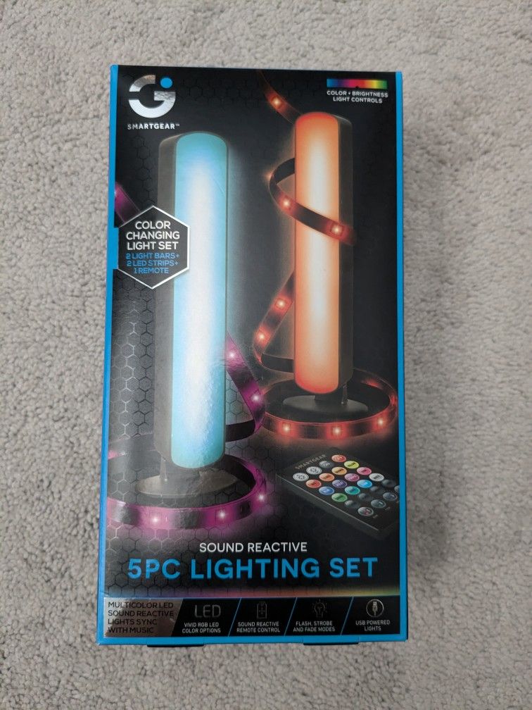 Sound Reactive RGB Lighting Set