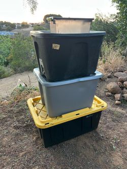 Lot of various bins