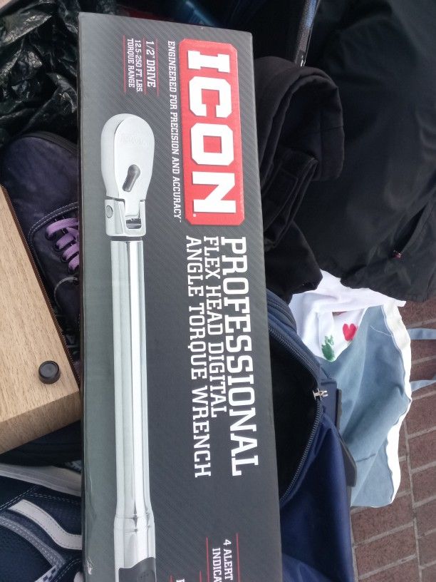 Icon Pro Flex Head Digital Angle Torque Wrench