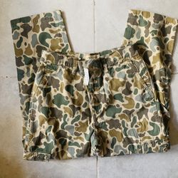 Madewell Camouflage Cargo Size 25