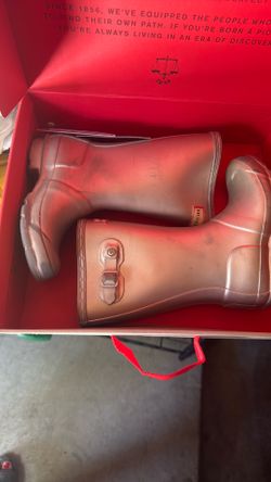 Kids hunter boots