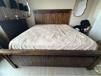 Ashley Furniture King Bed Frame – Like New