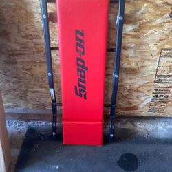 Red Snap-on Creeper 