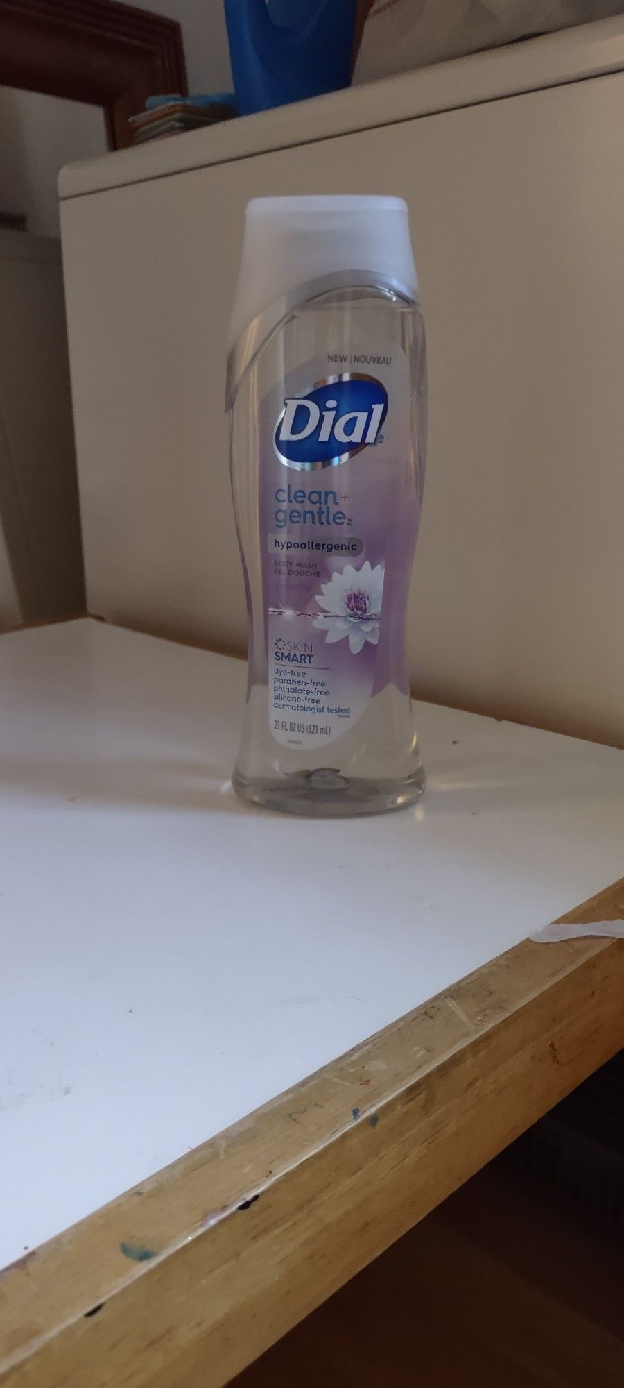 DIAL CLEAN + GENTLE BODYWASH, WATER LILY, 21 FL OZ
