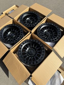Brand New KMC IMS “552” 17” Off-Road Wheels 6Lug 6x139 (6x5.5) Trucks and SUVs 17x8.5 -10 Offset