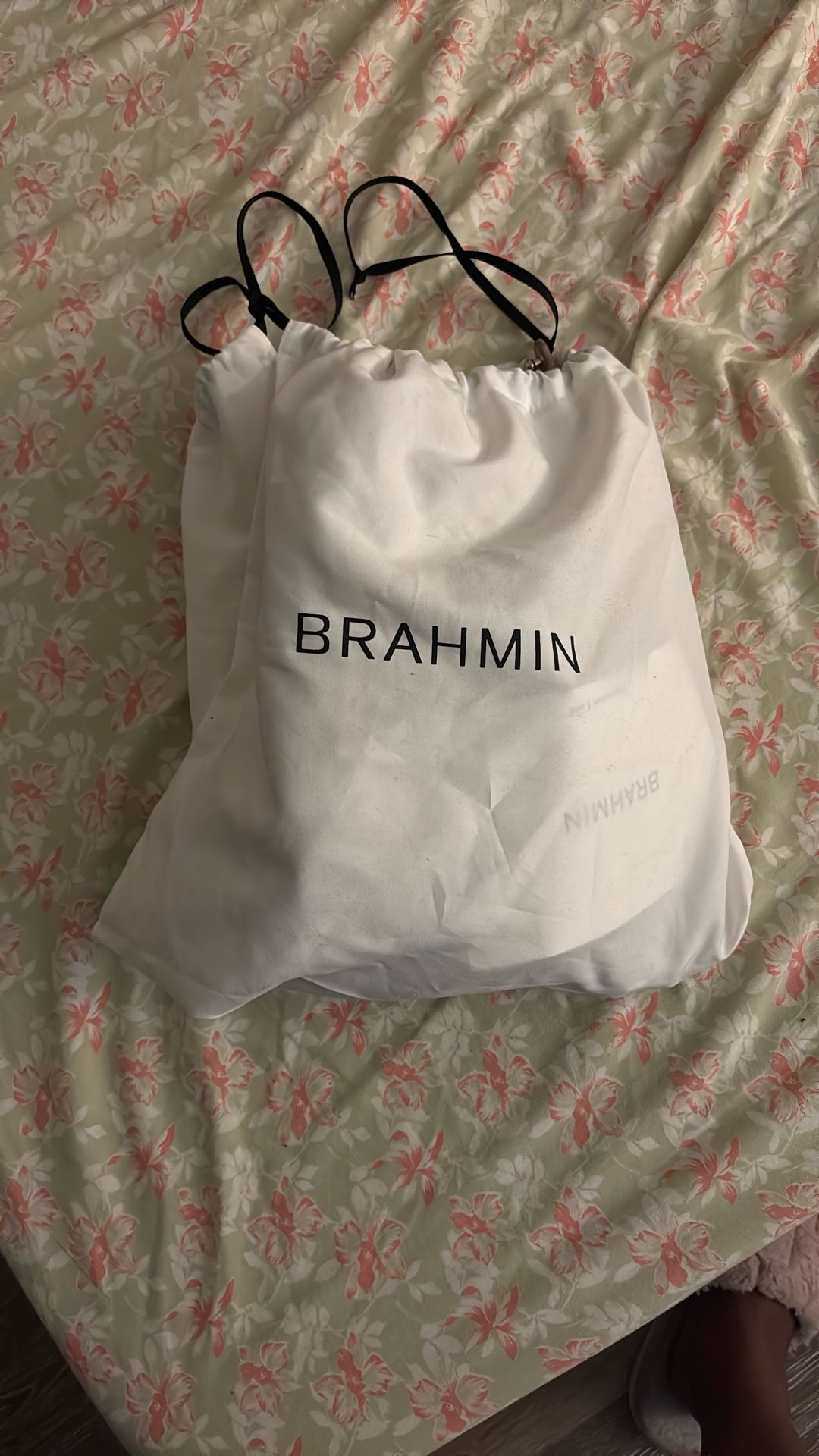 Brahmin Light Pink Crossbody With Dust bag