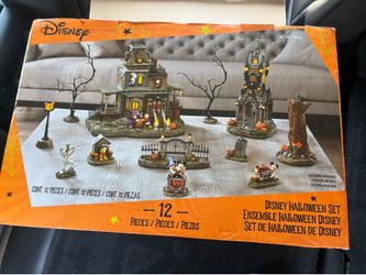 Disney Halloween Village from Costco